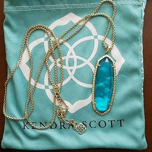 Kendra Scott London blue Layton necklace